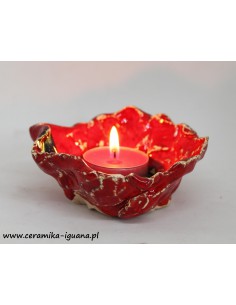 Świecznik KWIAT CERAMICZNY... 2
