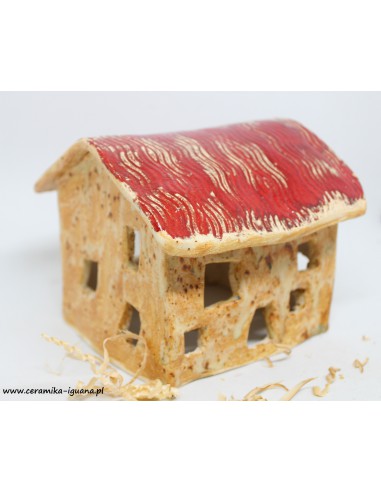 Piękny duży  ceramiczny  domek... Piękny duży  ceramiczny  domek...
