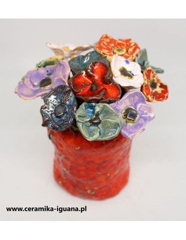 Pro Stück Keramik Blumen kleiner...