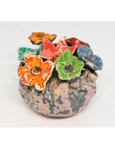 Flowerbox handwerk Keramik Blumen...