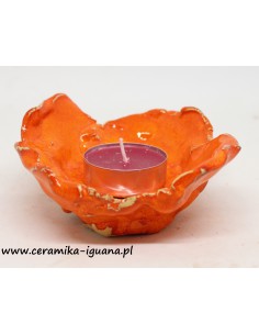Świecznik KWIAT CERAMICZNY... 2
